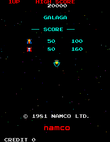Galaga artwork